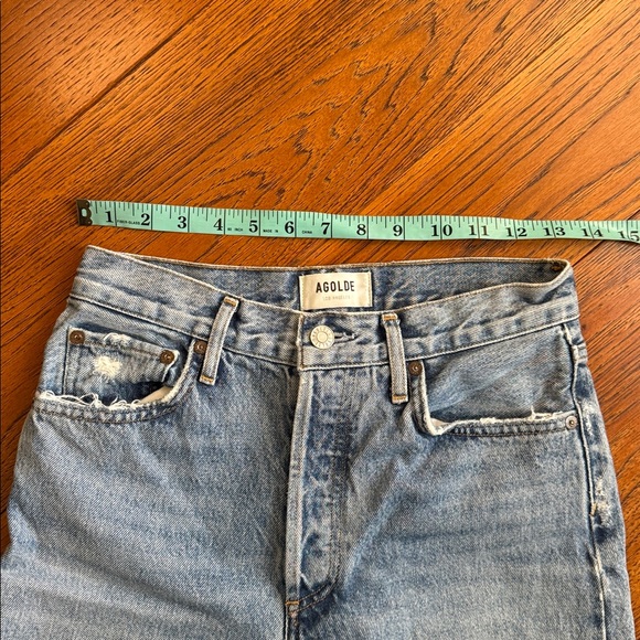 Agolde High Rise Riley Jeans - Picture 7 of 10